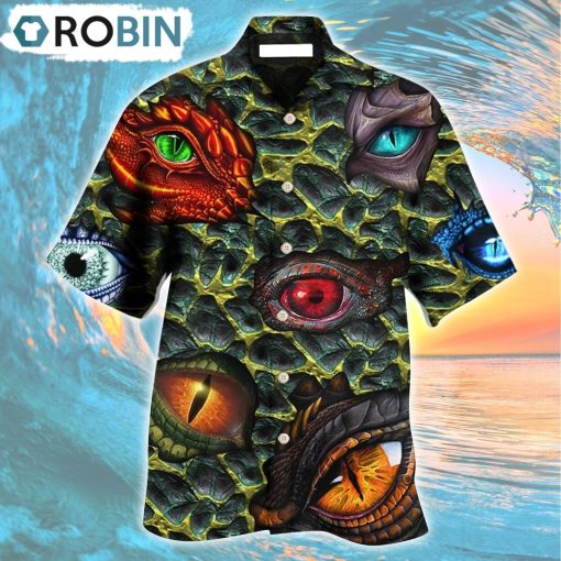 The Eye Of Dragon Hawaiian Shirt, Gìt for Summer Shirt