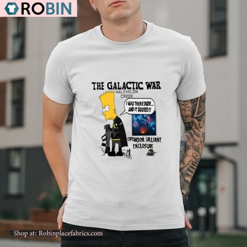 The Galactic War Malevelon Greek I Was There Dude And It Sucked Operation Valiant Enclosure Shirt