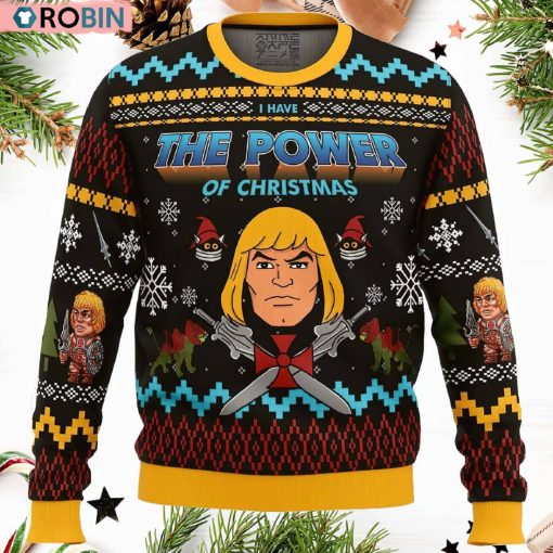 The Good Power Of Christmas He-Man Ugly Christmas Sweater