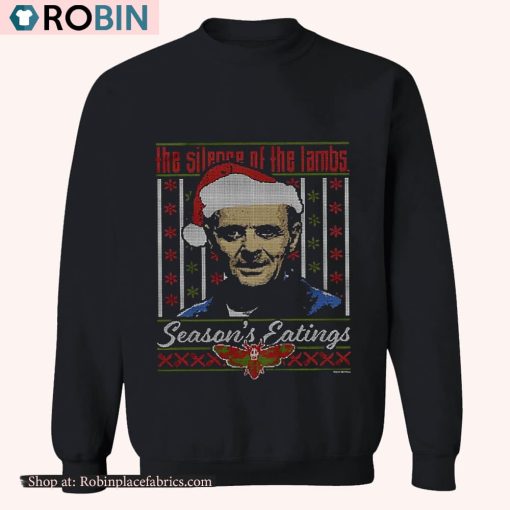 The Silence Of The Lambs Lecter Ugly Christmas Sweatshirt