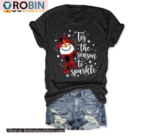 Tis The Season To Sparkle Christmas Shirt