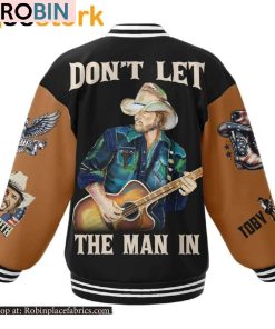 Toby Keith Don’t Let The Man In Baseball Jacket Toby Keith Don’t Let The Man In Baseball Jacket