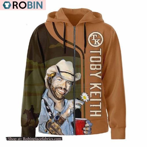 Toby Keith I Should’ve Been A Cowboy 3D Unisex Hoodie