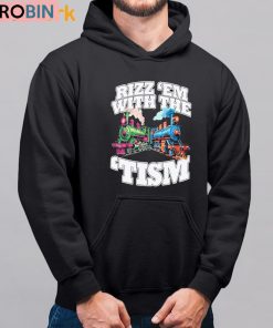 Trains Rizz Em’ With The ’tism Unisex Shirt Trains Rizz Em’ With The ’tism Unisex Shirt