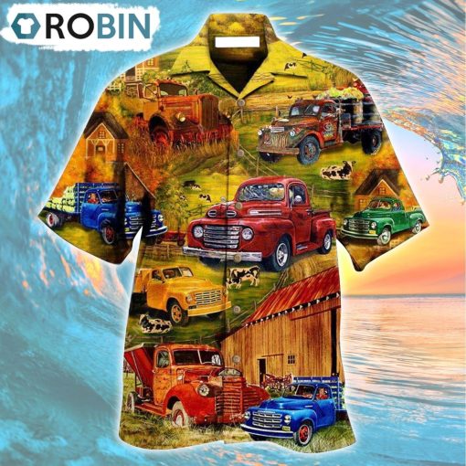 Truck Take Me On A Road Trip Pickup In The Village Hawaiian Shirt, Gìt for Summer Shirt