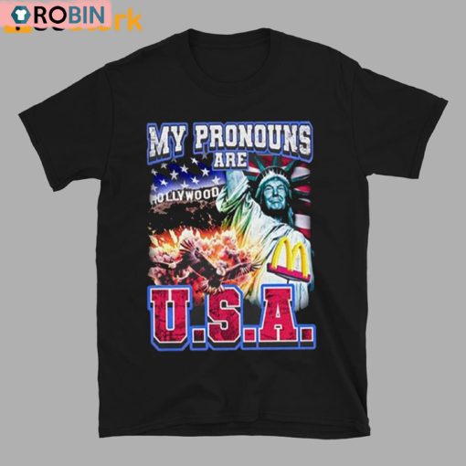 Trump My Pronouns Are Usa Unisex Shirt