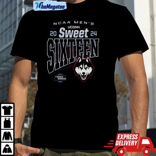 Uconn Huskies 2024 Ncaa Men’s Basketball Sweet Sixteen Shirt