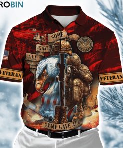 Us Veteran All Gave Some Some Gave All Ver2 Polo Shirt
