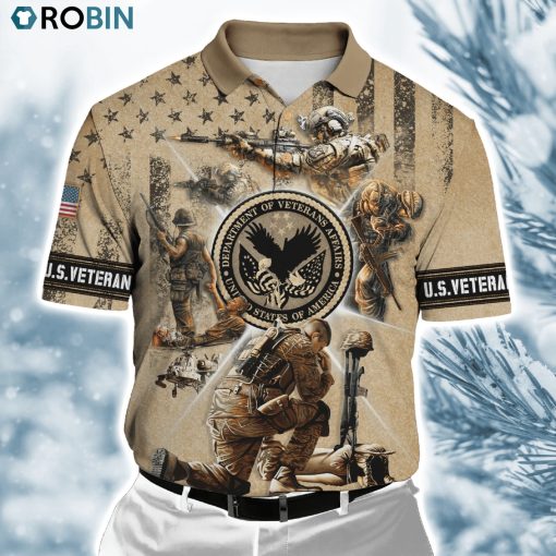 Us Veteran Honor The Fallen ver 11 Polo Shirt