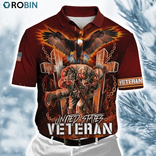 Us Veteran Honor The Fallen ver2 Polo Shirt