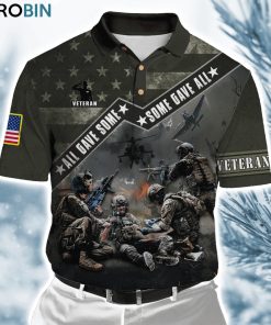 Us Veteran Honor The Fallen  Ver2 Polo Shirt