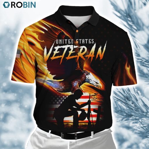 Us Veteran Honor The Fallen ver3 Polo Shirt