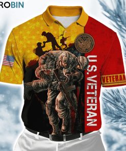 Us Veteran Never Forger Our Fallen Heroes Ver1 Polo Shirt