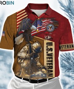 Us Veteran Never Forger Our Fallen Heroes Ver2 Polo Shirt