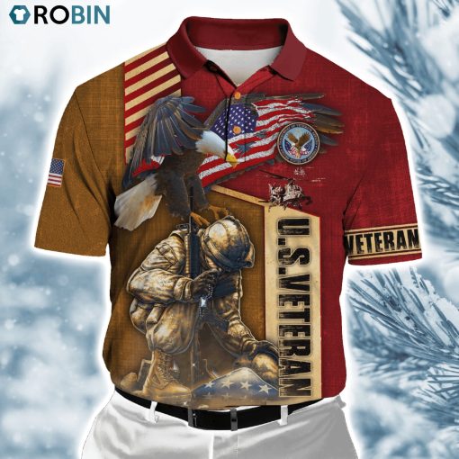Us Veteran Never Forger Our Fallen Heroes Ver2 Polo Shirt