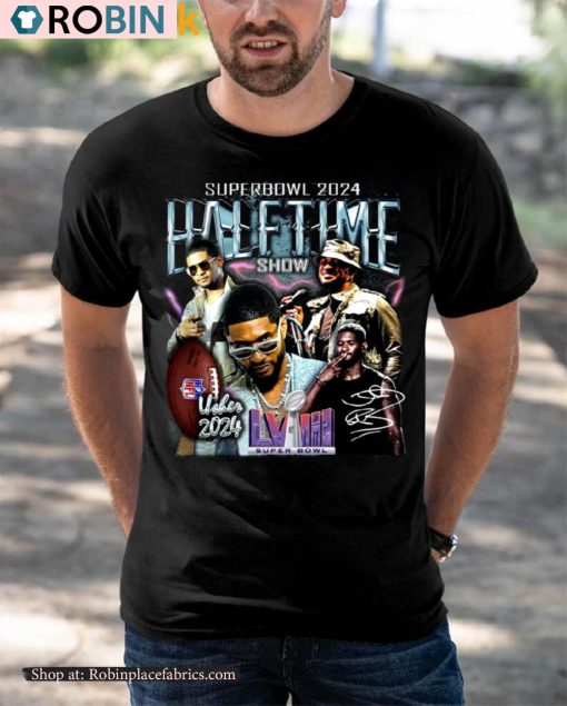 Usher 2000s Artist Super Bowl 2024 Shirt