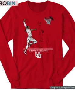 Utah Basketball Deivon Smith Superstar Pose Shirt