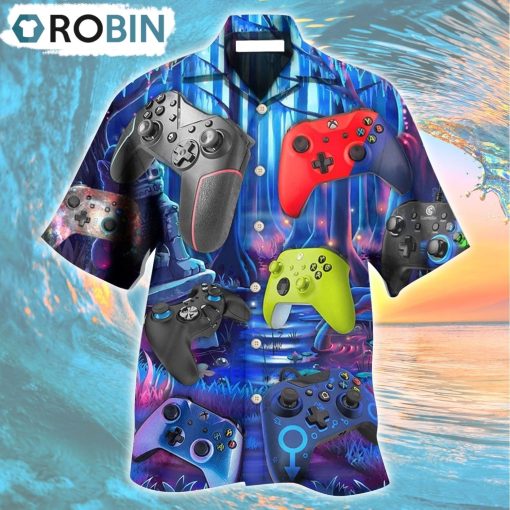Video Games Style Play It Everyday Hawaiian Shirt, Gìt for Summer Shirt