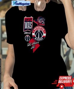Washington Wizards Split Zone Dc Above All Shirt