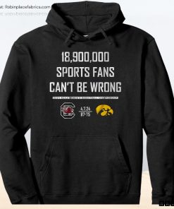 18900000 Sports Fans Can’t Be Wrong Unisex Shirt