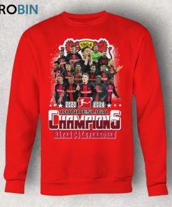 2023 2024 Bundesliga Champions Bayer 04 Leverkusen Unisex Shirt 2023 2024 Bundesliga Champions Bayer 04 Leverkusen Unisex Shirt