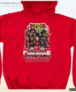 2023 2024 Bundesliga Champions Bayer 04 Leverkusen Unisex Shirt
