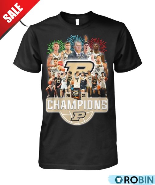 2024 Men’s Final Four Champions Purdue Boilermakers Unisex Shirt, Hoodie