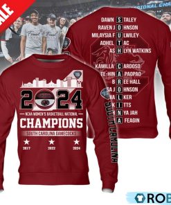 2024 NCAA Women’s Basketball National Champions South Carolina Gamecocks Hoodie – Garnet 2024 NCAA Women’s Basketball National Champions South Carolina Gamecocks Hoodie – Garnet