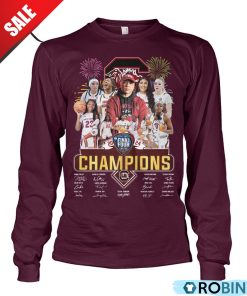 2024 Women’s Final Four Champions South Carolina Gamecocks Unisex Shirt, Hoodie