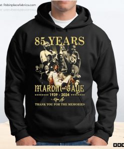 85 Years Marvin Gaye 1939 2024 Thank You For The Memories Unisex Shirt