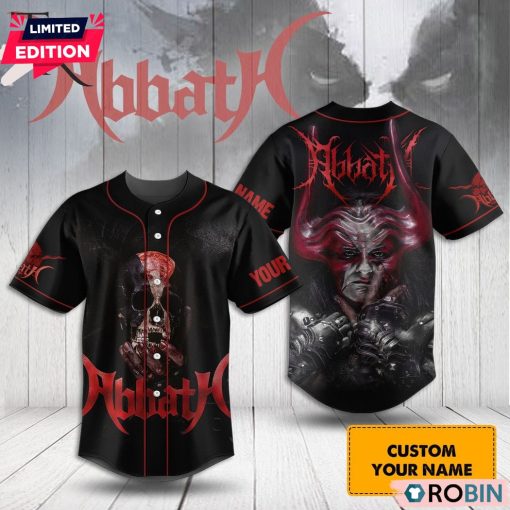 Abbath Custom Baseball Jersey