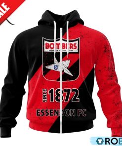 AFL Essendon Football Club Special Retro Heritage Design Hoodie AFL Essendon Football Club Special Retro Heritage Design Hoodie