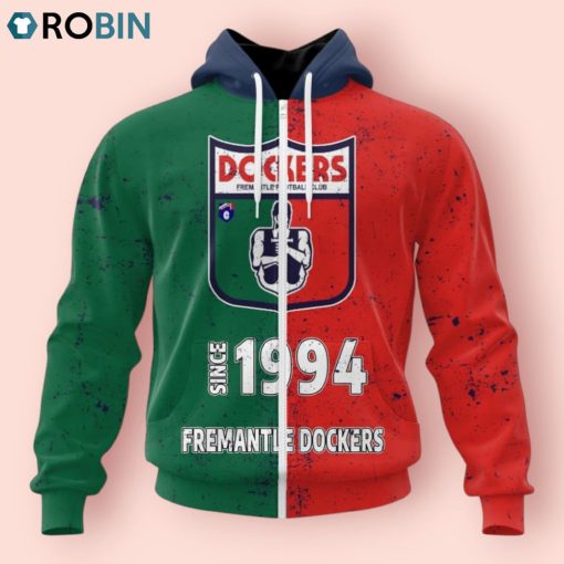 AFL Fremantle Dockers Special Retro Heritage Design Hoodie