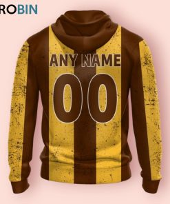 AFL Hawthorn Football Club Special Retro Heritage Design Hoodie AFL Hawthorn Football Club Special Retro Heritage Design Hoodie