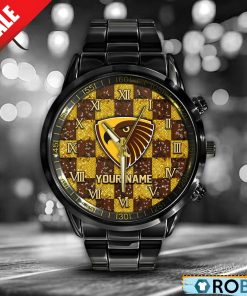 AFL Hawthorn Football Club Special Stainless Steel Watch AFL Hawthorn Football Club Special Stainless Steel Watch