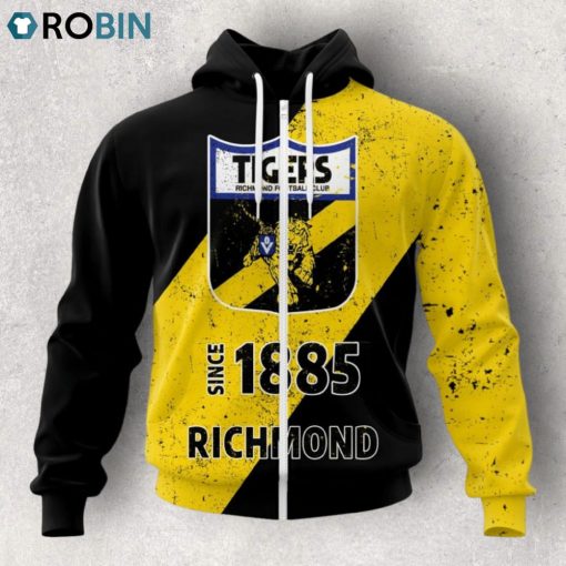 AFL Richmond Tigers Special Retro Heritage Design Hoodie