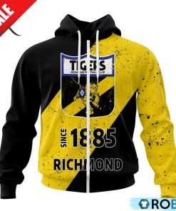 AFL Richmond Tigers Special Retro Heritage Design Hoodie