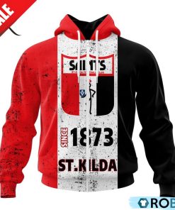 AFL St Kilda Football Club Special Retro Heritage Design Hoodie
