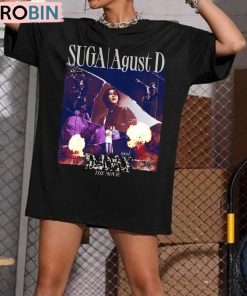Agust D D Day Movie Shirt, Min Yoongi Long Sleeve Sweater