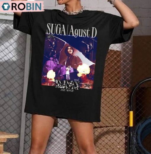 Agust D D Day Movie Shirt, Min Yoongi Long Sleeve Sweater