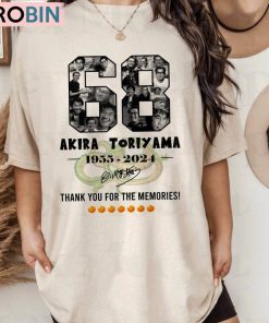 Akira Toriyama Dragon Ball Rip Shirt, 40 Years 1984 Tee Tops T-Shirt Akira Toriyama Dragon Ball Rip Shirt, 40 Years 1984 Tee Tops T-Shirt