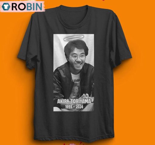 Akira Toriyama Shirt , Anime Toriyama Akira Memorial Long Sleeve Hoodie