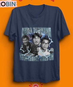 Akira Toriyama Shirt, Free Anime Akira Toriyama Unisex T Shirt Short Sleeve