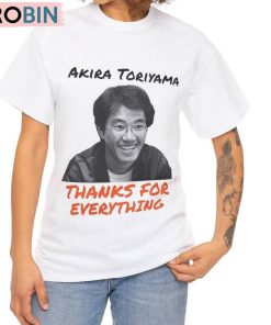 Akira Toriyama Shirt, Rest In Peace Akira Toriyama Short Sleeve Long Sleeve