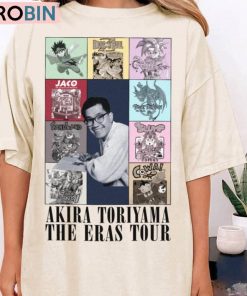 Akira Toriyama The Eras Tour Comfort Shirt, Akira Toriyama 1955 To 2024 Unisex Shirt
