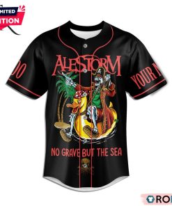 Alestorm No Grave But The Sea Custom Baseball Jersey Alestorm No Grave But The Sea Custom Baseball Jersey
