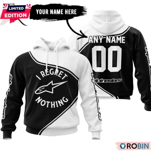 Alpinestars I Regret Nothing White Hoodie
