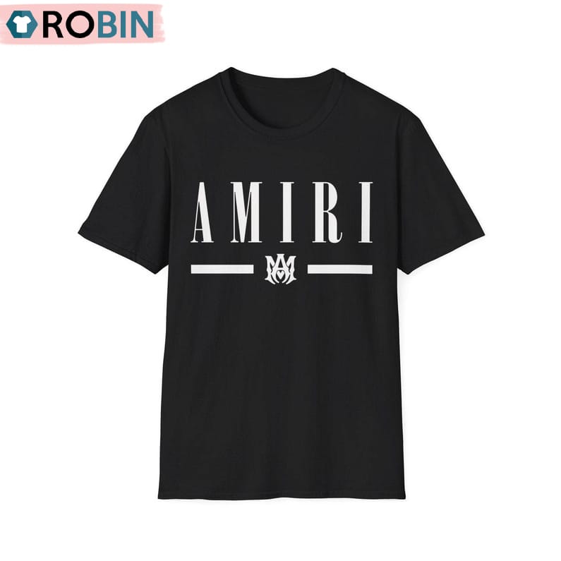 Amiri Brand Shirt, Vintage Design Short Sleeve Long Sleeve