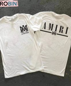 Amiri Double Sides Gildan Short Sleeve Long Sleeve