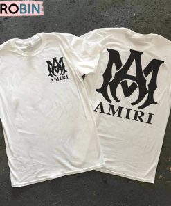 Amiri Double Sides New Gildan Short Sleeve Long Sleeve